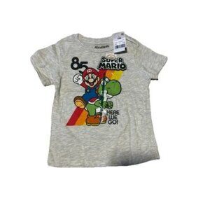 Super Mario Bros 1985 Here We Go! Boys T-Shirt 18 Months New NWT